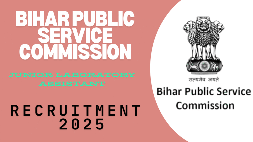 BPSC Junior Laboratory Assistant Recruitment
