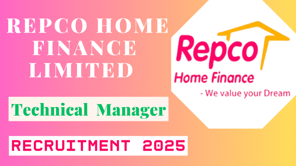 RHFL Technical Manager Recruitment 2025